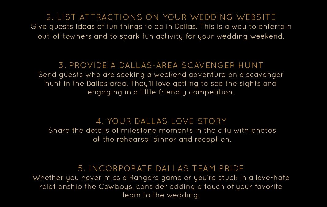 Make the most of your Dallas Wedding Venue | The Empire Room