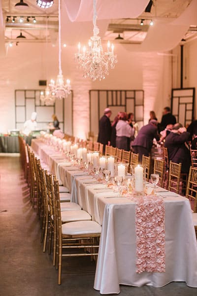 Millennial Pink Wedding Details